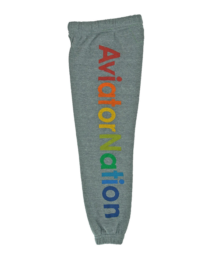 Aviator Nation Kids Venice Sweatpants Girls Casual Bottoms Aviator Nation