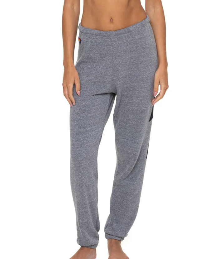 Aviator Nation Women Bolt Stitch Sweatpants Womens Casual Bottoms Aviator Nation