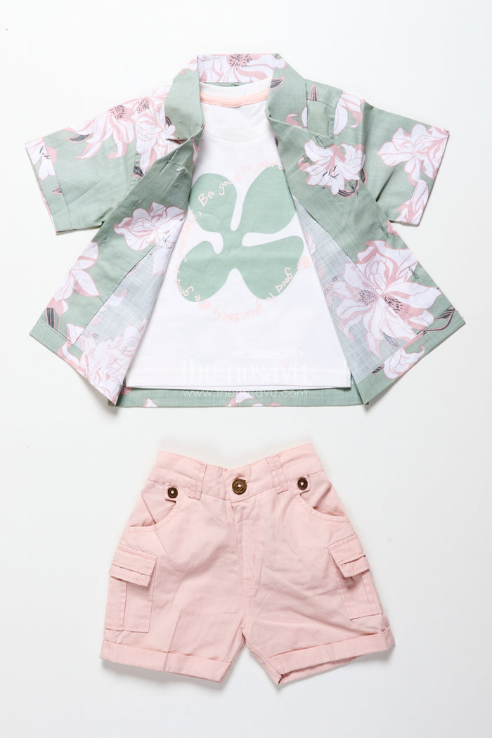 The Nesavu Boys Casual Set Baby Boys Digital Print Set for Casual Dressing and Day Trips Nesavu Nesavu baby boys cotton digital printed set day trips casual wear playtime comfort