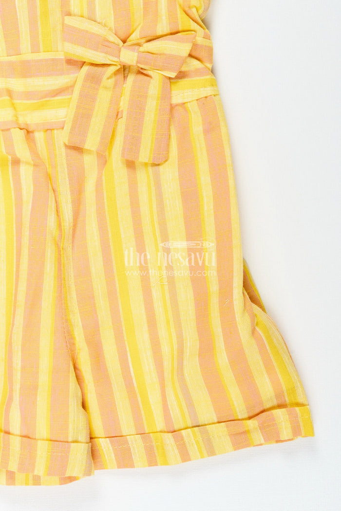 The Nesavu Baby dungaree outfit for summer travel and playtime Nesavu Nesavu baby dungaree outfit cap summer outings travel-ready comfort