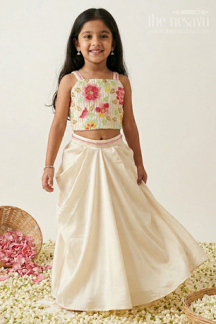 Baby Girl Lehenga Choli for Festive Occasions and Wedding Functions