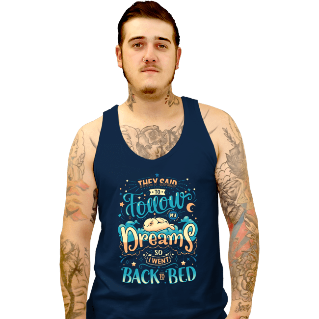 Tank Top, Unisex / Small / Navy