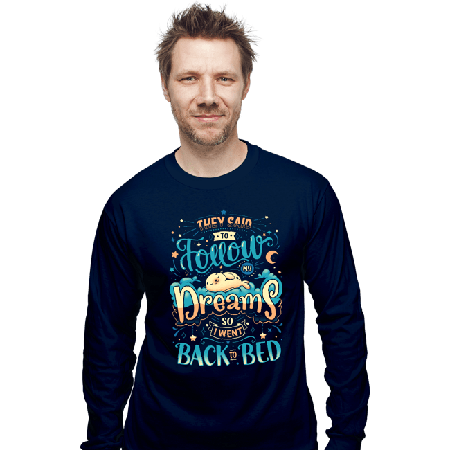 Long Sleeve Shirts, Unisex / Small / Navy