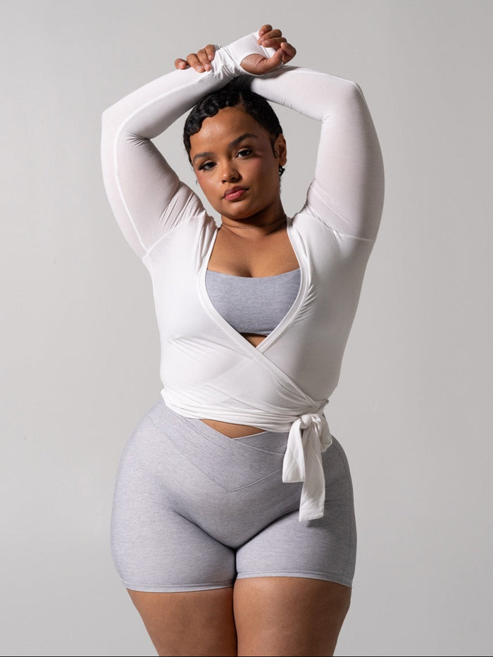 Ballet Wrap - White