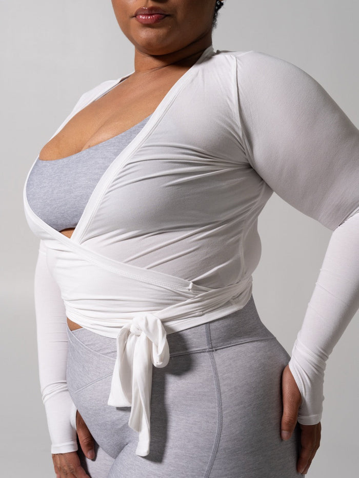Ballet Wrap - White