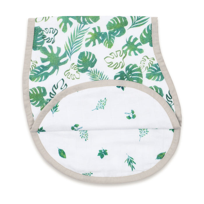 Bamboo Muslin Burp Cloth & Bib (Pack of 2) – Picnic Party (All Ages)