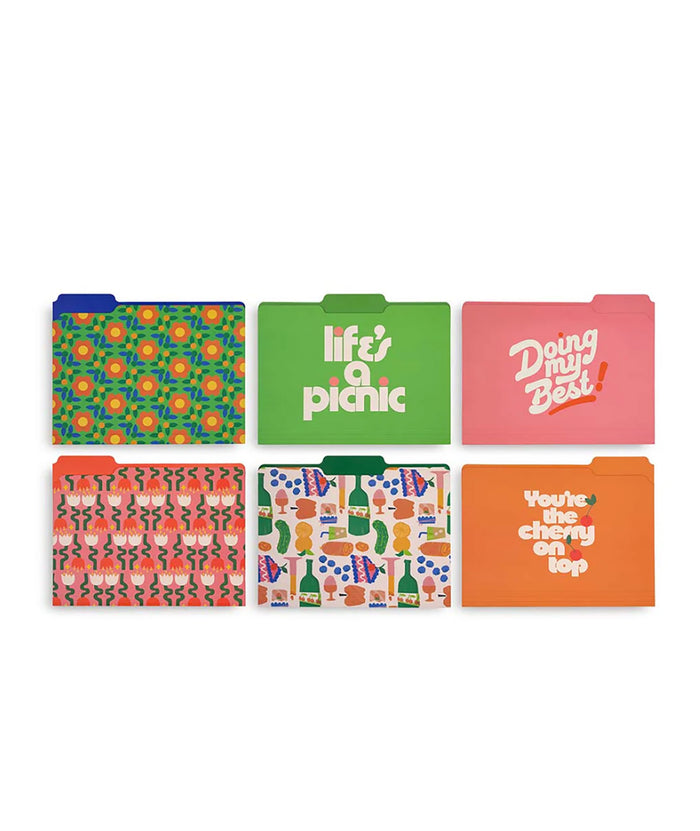 Ban.do File Folder Set Assorted Accessories Ban.do