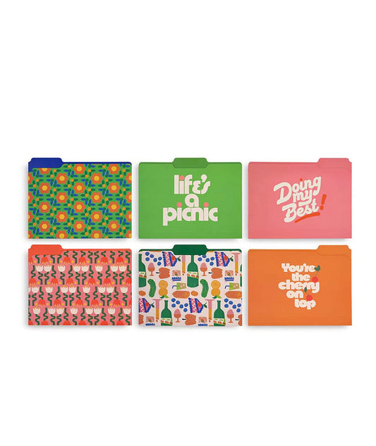 Ban.do File Folder Set Assorted Accessories Ban.do
