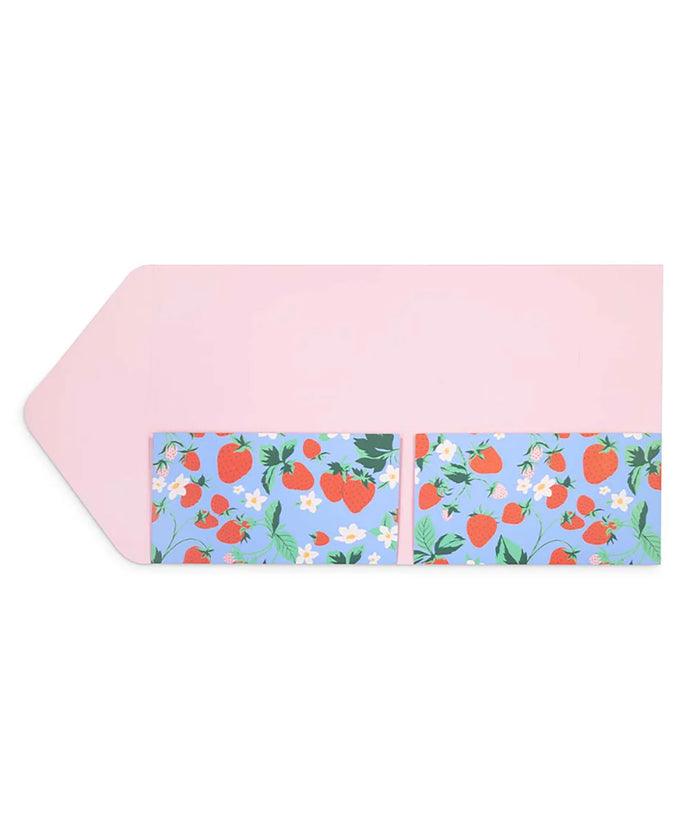 Ban.do Pocket Folder Set Flowers and Fruit Accessories Ban.do