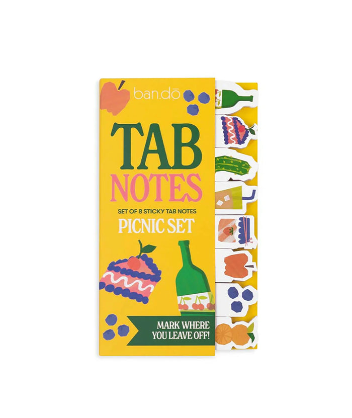 Ban.do Sticky Tab Notes Picnic Set Accessories Ban.do
