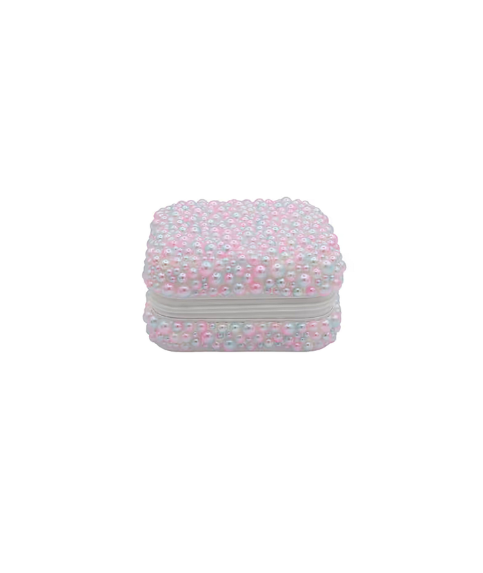 Bari Lynn Small Full Pearl Jewelry Box Accessories Bari Lynn Multi