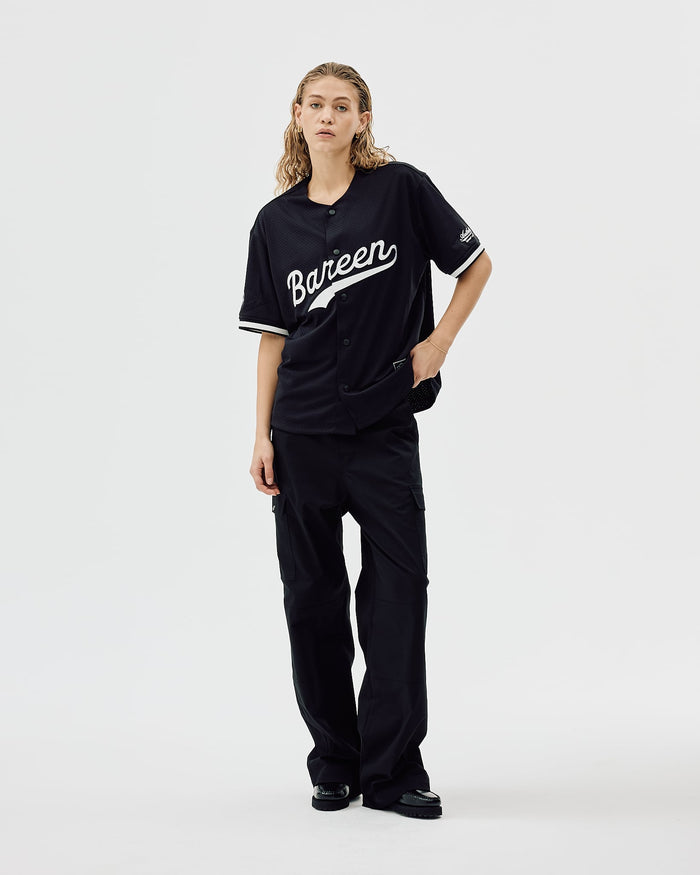 Baseball Jersey, Women - AW25 - Black