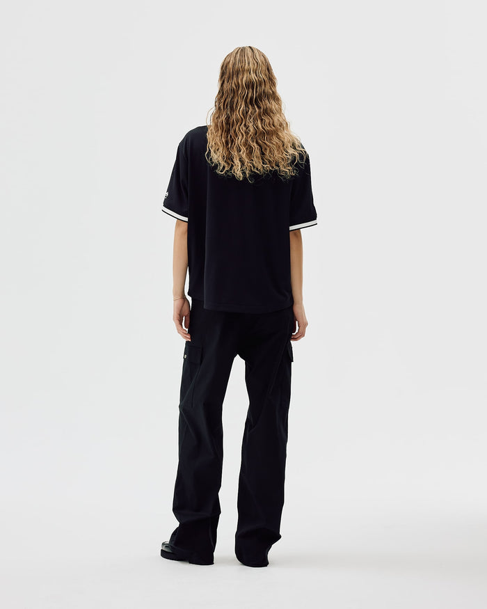 Baseball Jersey, Women - AW25 - Black