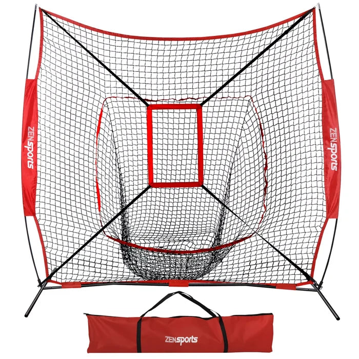 Baseball Softball Practice Net w/Strike Zone