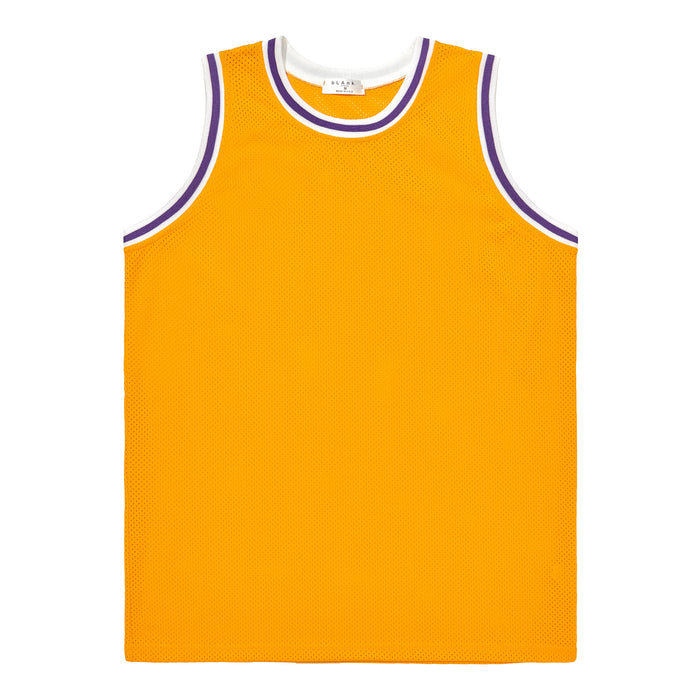 Basketball Jersey - Gold / Purple / Whites