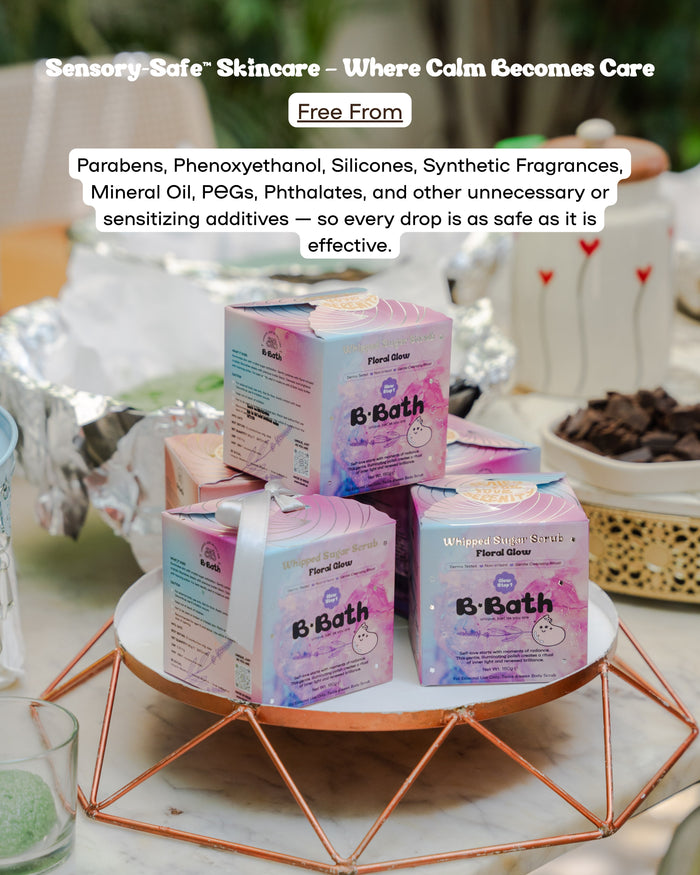 Bbath Floral Glow Sugar Scrub (Teens & Adults)
