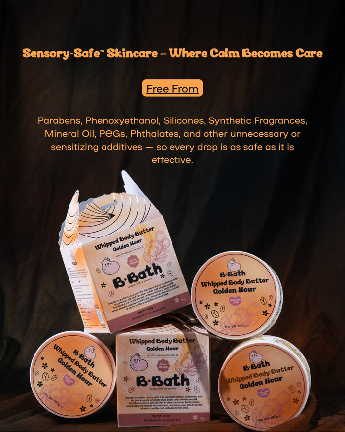 Bbath Golden Hour Whipped Body Butter (All Ages)