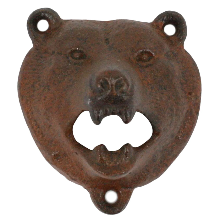 Bear Wall Mounted Bottle Opener