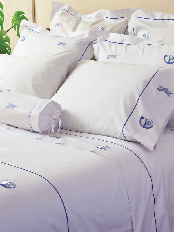 Bed Pillow Cover (Standard) - Embroidered