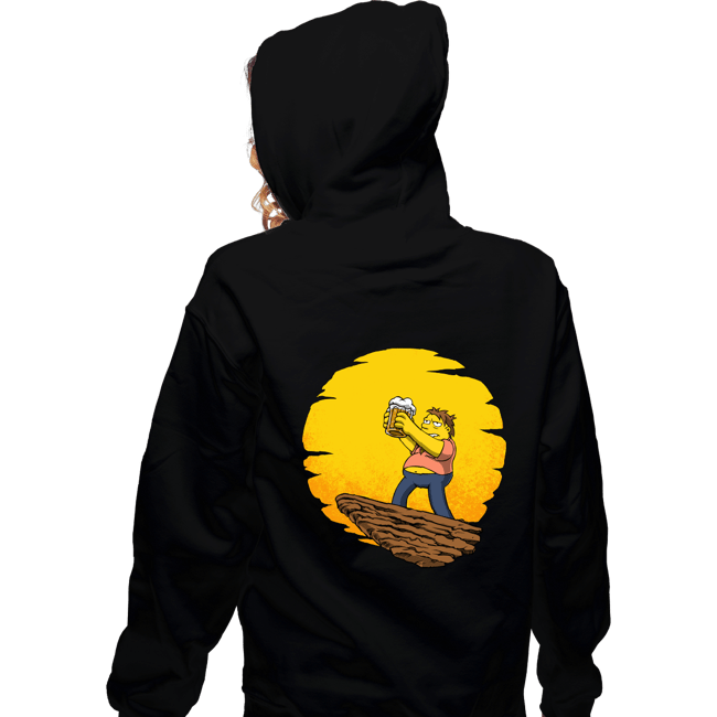 Zippered Hoodies, Unisex / Small / Black