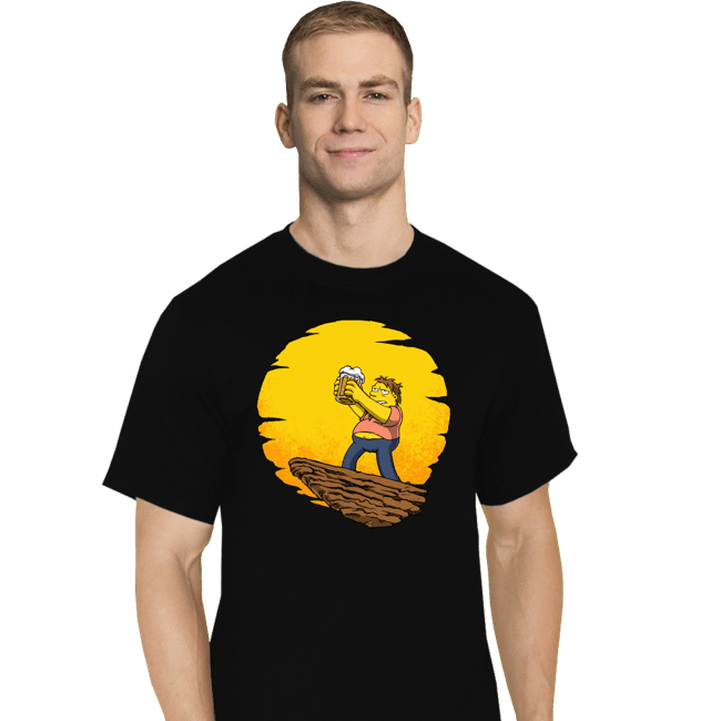 Daily_Deal_Shirts T-Shirts, Tall / Large / Black Beerney