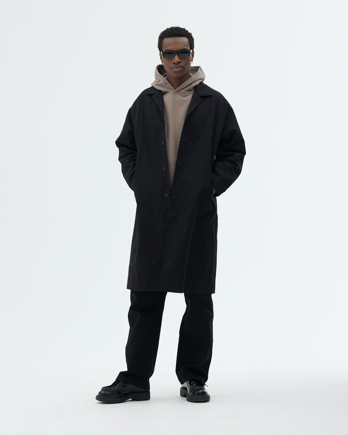Biggie Trench Coat, Men - Black