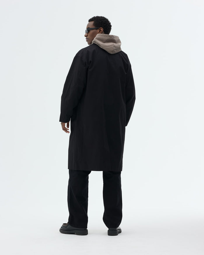 Biggie Trench Coat, Men - Black