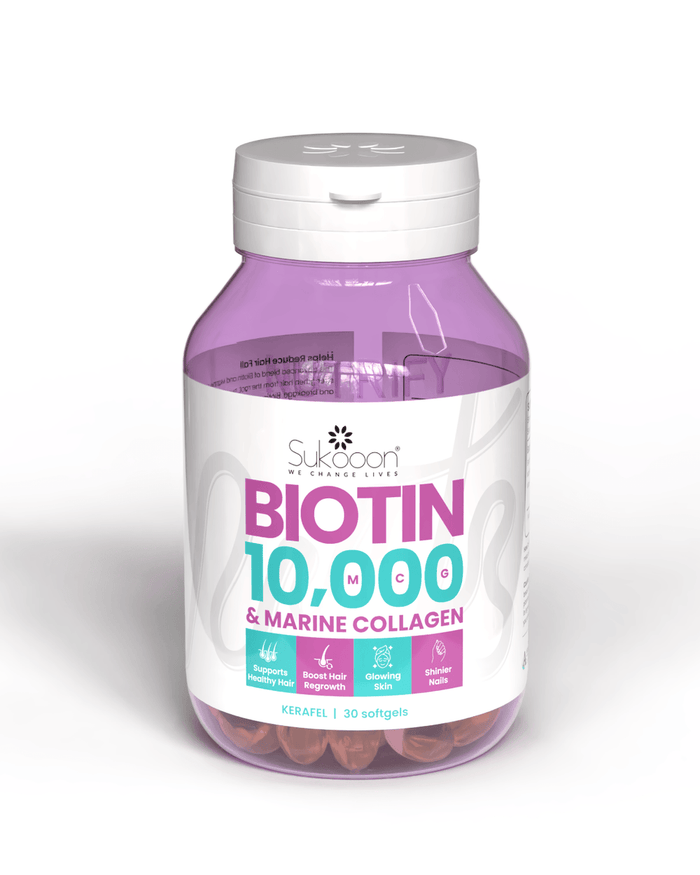 BIOTIN 10,000 mcg 30 Softgels