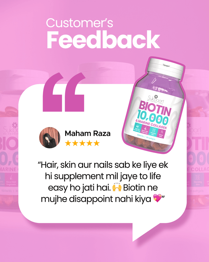 BIOTIN 10,000 mcg 30 Softgels