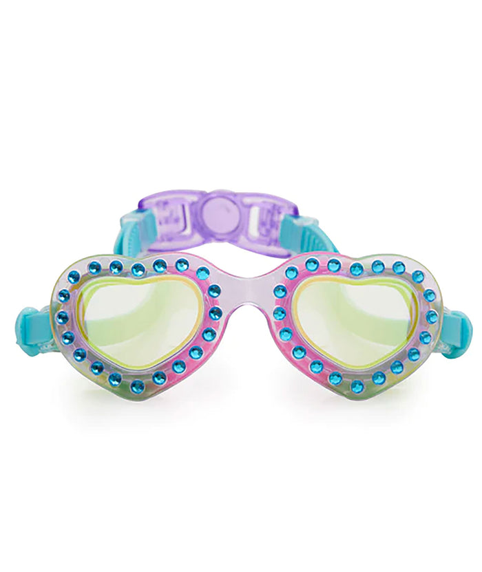 Bling2o Hearthrob Swim Goggles Accessories Bling2o Blue One Size Fits Most (Y/7-Y/14)