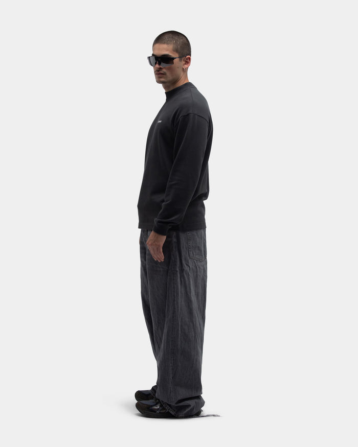 Bliss Mock Neck, Men - Pirate Black