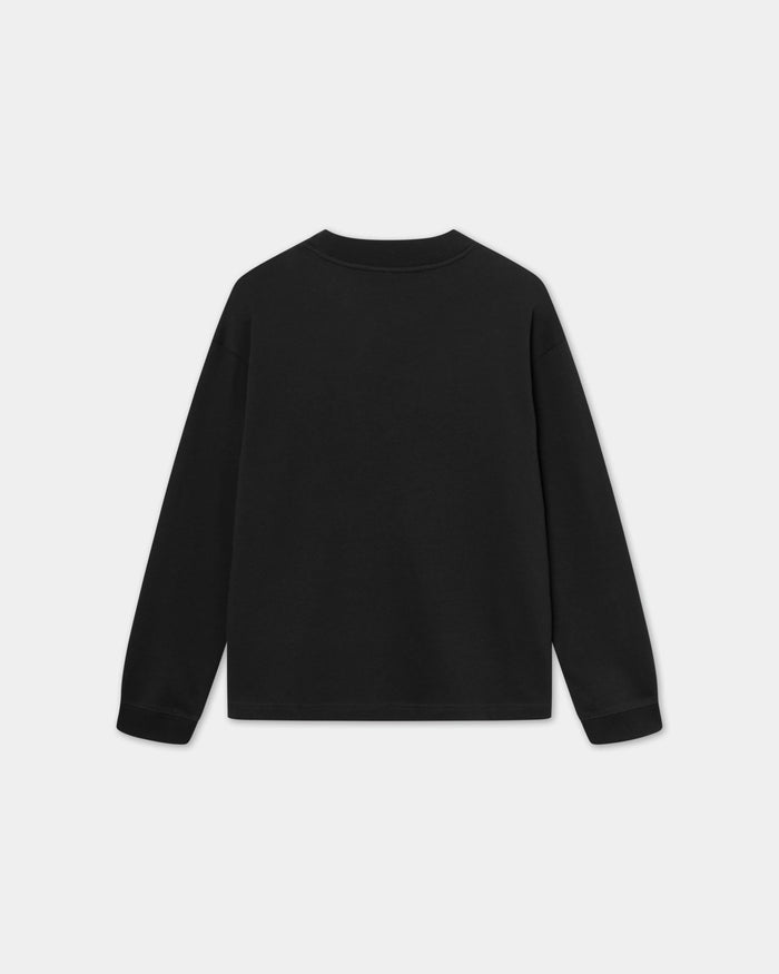 Bliss Mock Neck, Men - Pirate Black