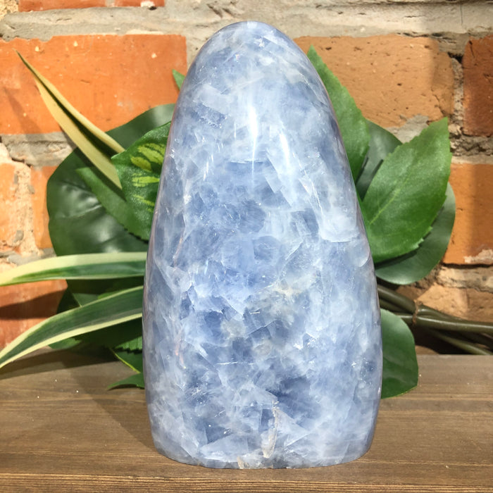 Blue Calcite Free Form