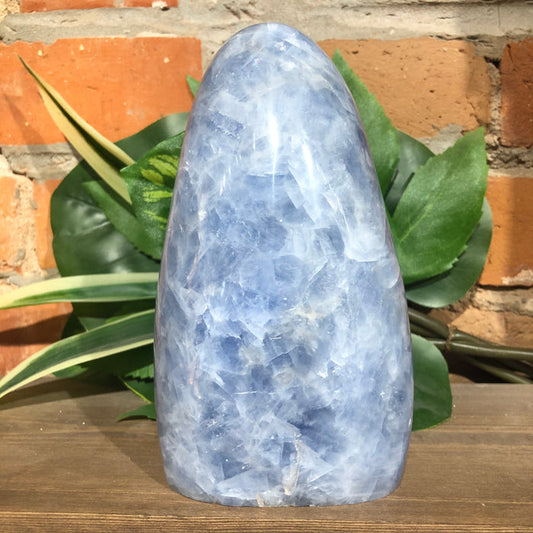 Blue Calcite Free Form