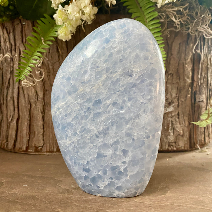 Blue Calcite Free Form