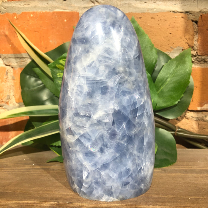 Blue Calcite Free Form