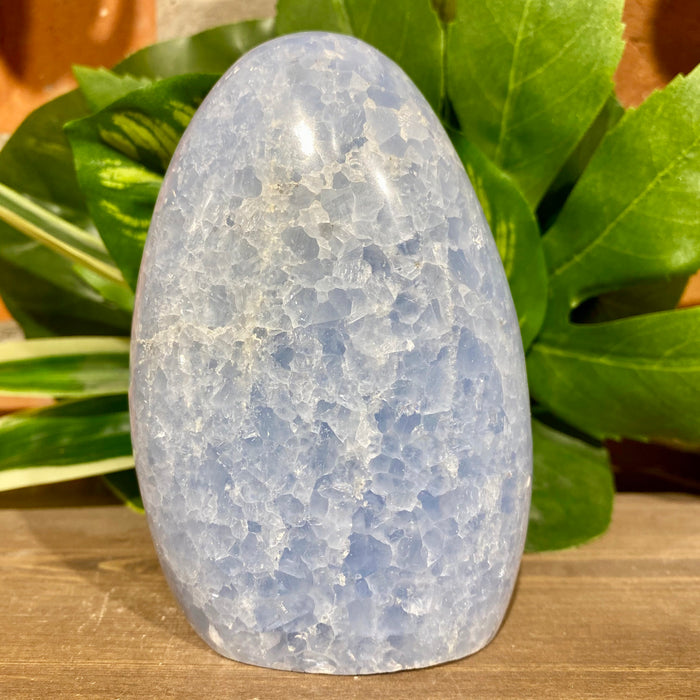 Blue Calcite Polished Free Form