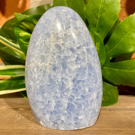 Blue Calcite Polished Free Form