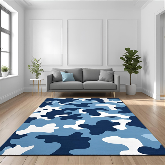 Blue Ice Area Rug