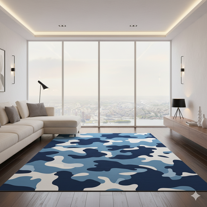 Blue Ice Area Rug