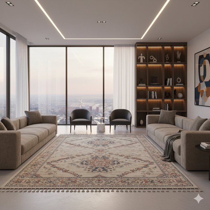 Bohemian Sunlit Area Rug