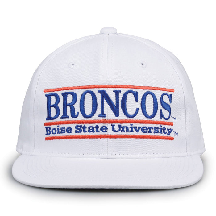Retro Bar Snapback - White