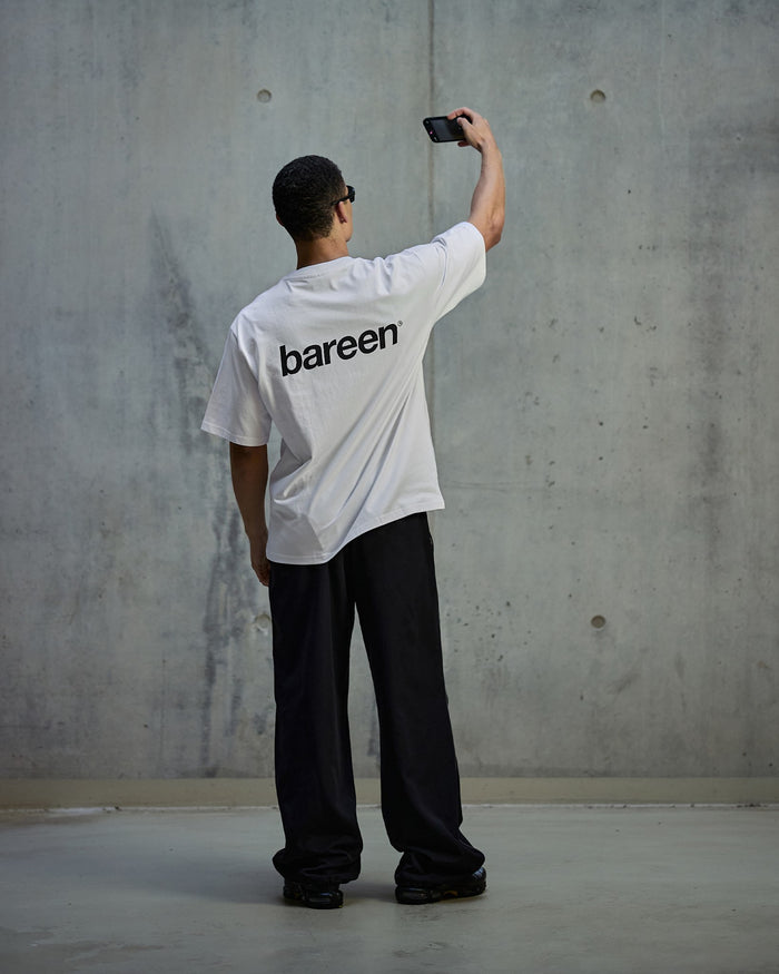 Box Fit Heavy Logo, Men - White
