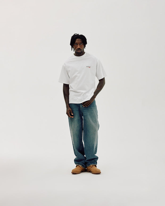 Box Fit T-shirt, Men - Sponsored - White