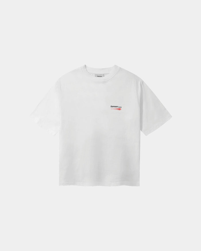 Box Fit T-shirt, Men - Sponsored - White