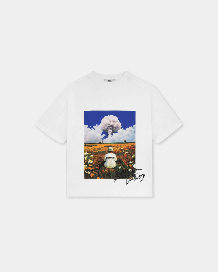 Box Fit T-shirt, Women - Field - White