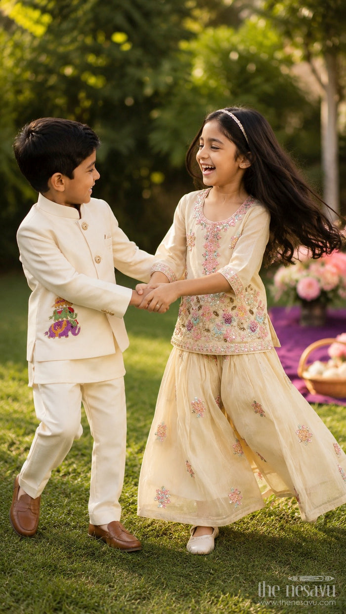 Boys Jacket Set for Weddings and Traditional Family Celebrations
