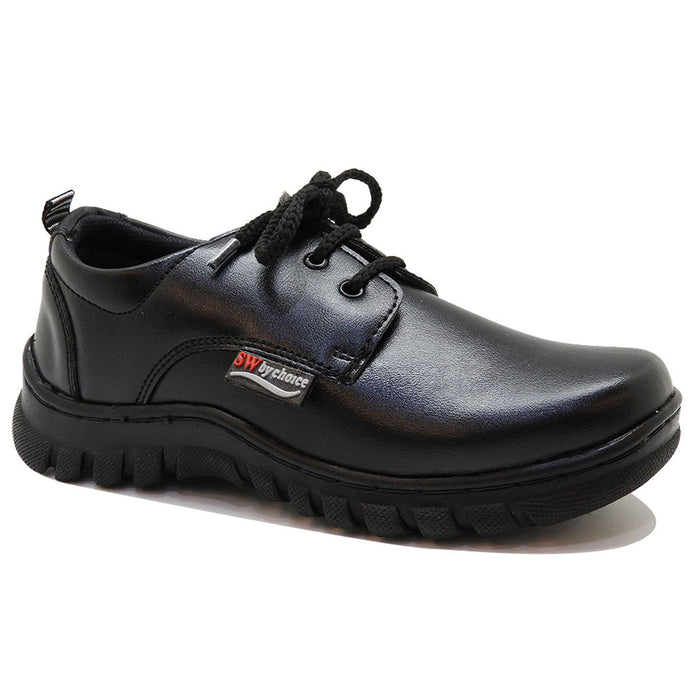 BOYS LACE UP SCHOOL SHOES BG-2501