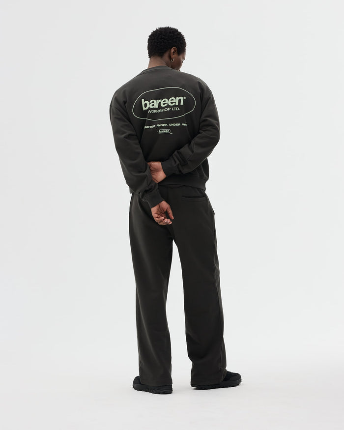 Brax Oversize Crewneck, Men - SS25 - Pirate Black