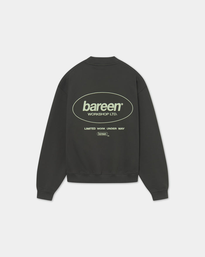 Brax Oversize Crewneck, Men - SS25 - Pirate Black